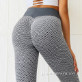 Mulleres Scrunch Butt Yoga Pantalóns de cintura de cintura alta